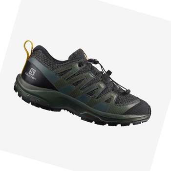 Salomon XA PRO V8 Trail Futócipő Gyerek Olivazöld | HU 3595YXF